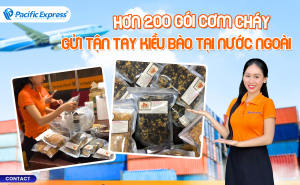 Pacific Express - Gửi cơm cháy đi nước ngoài