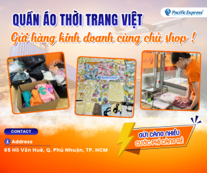 Pacific Express - Gửi Quần Áo Kinh Doanh Đi Quốc Tế
